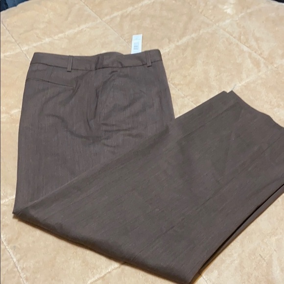Pursuits Ltd Brown wool blend trousers - Picture 2 of 9